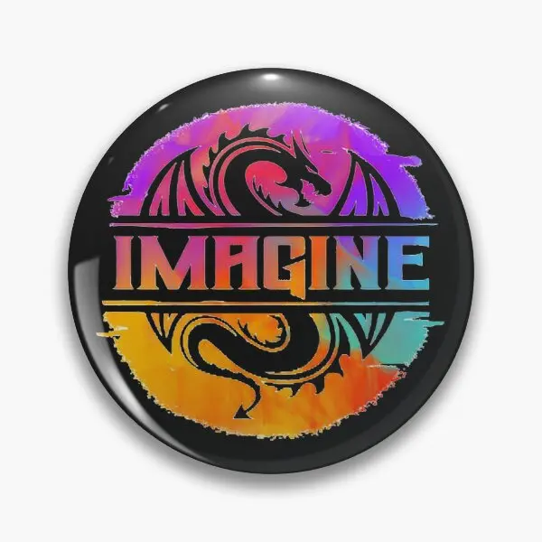 Imagine Dragons Band  Soft Button Pin Cute Metal Cartoon Lapel Pin Gift Clothes Brooch Decor Creative Fashion Badge Collar Hat