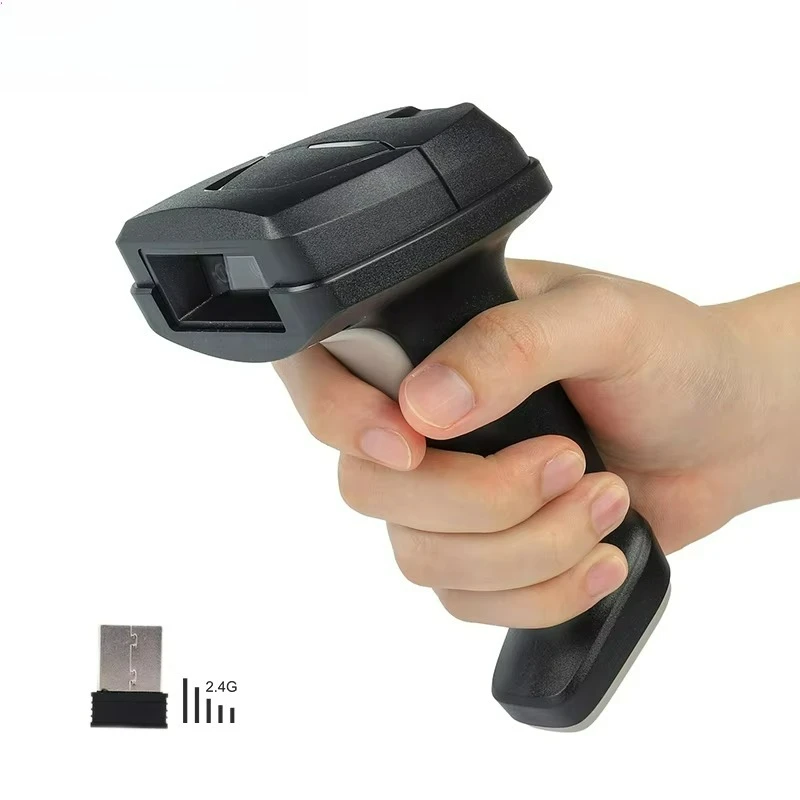 A-9528SR Wireless 2.4GHz USB Receiver Handheld Barcode Qr Code Reader with AUTOSENSE