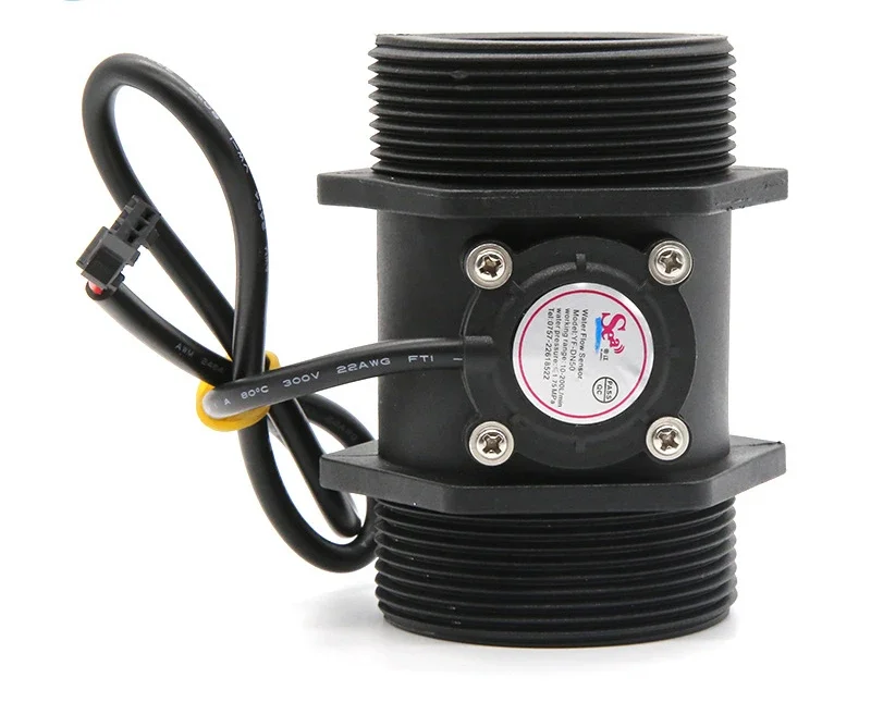 DN50 water flow sensor 2-inch turbine type high flow rate 10-300L/min high flow rate