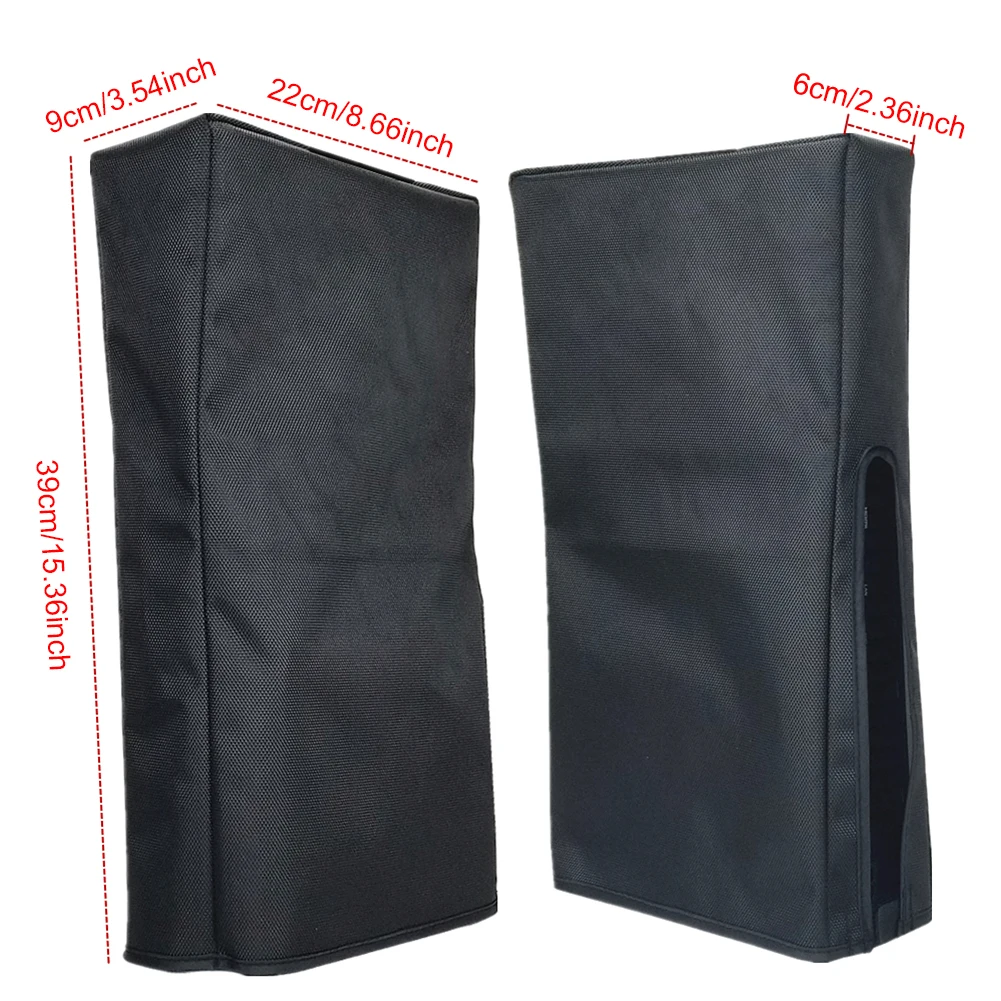 Vertikale Staubschutzhülle, Staubhülle, kratzfeste Schutzhülle, Konsolenschutz für PS5 Pro 2024 Konsole Digital und Disc Edition