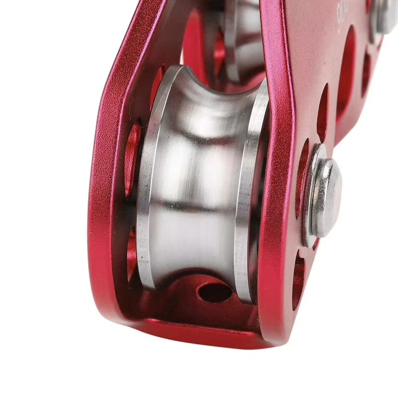 عجلات ألومنيوم بسحاب مزدوج السرعة لتسلق الصخور مجهزة بشرائح سرعة مزدوجة الأشخاص مناسبة لتسلق الجبال #4