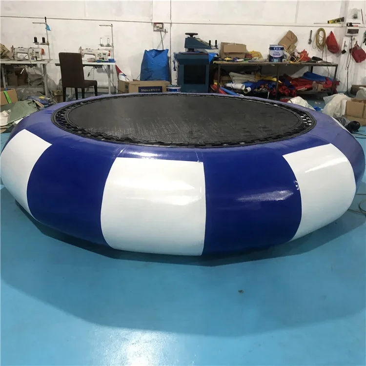 Water Game Inflatable Bouncer /Water Floating Island hopper /Jumping Water Trampoline