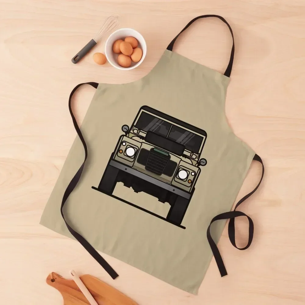 

4x4 Front Beige Apron Kitchen Special Accessories Woman Kitchen professional hairdressing household woman Apron