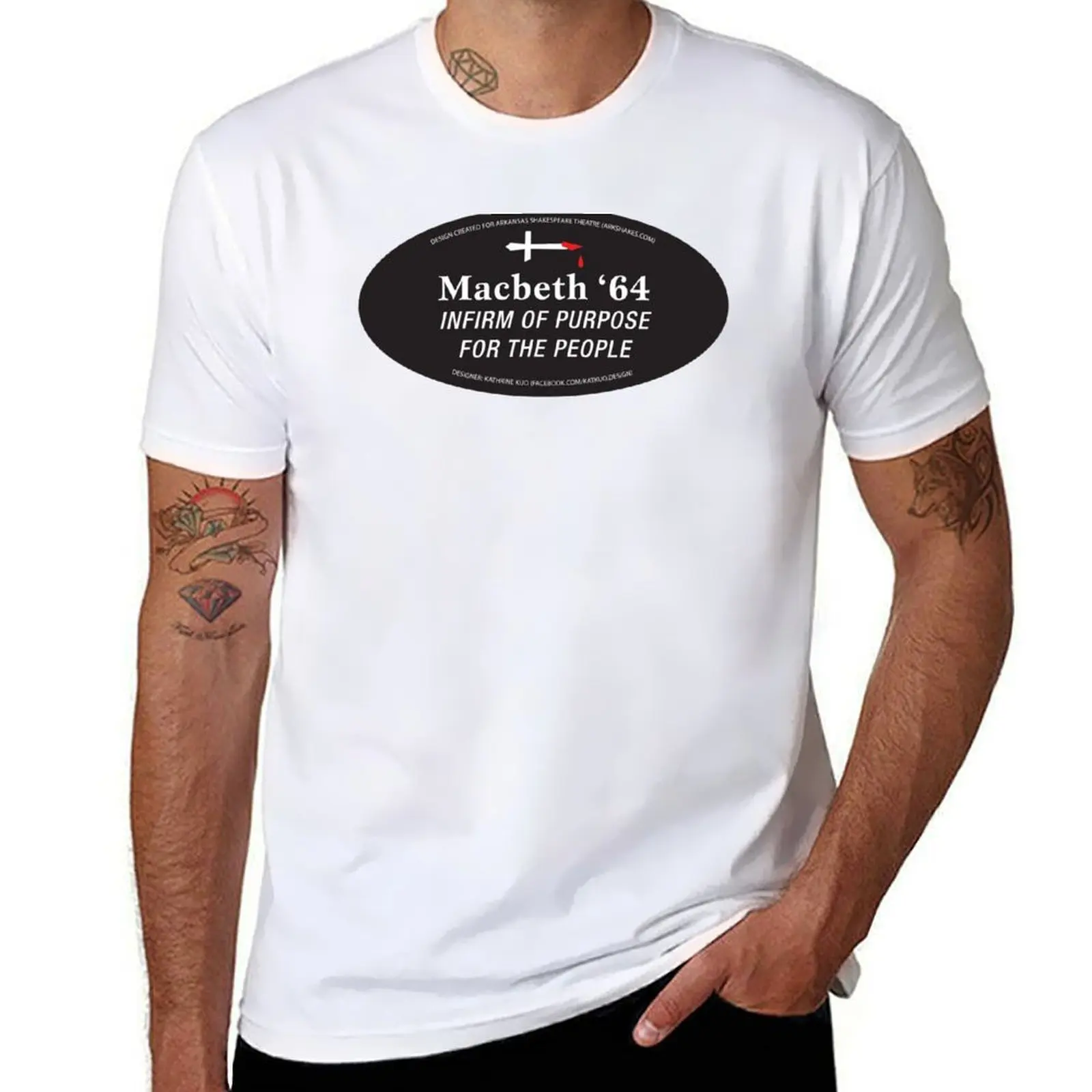 

The Arkshakes Collection: Macbeth '64 T-Shirt anime t shirts for man man t shirt summer T-Shirt