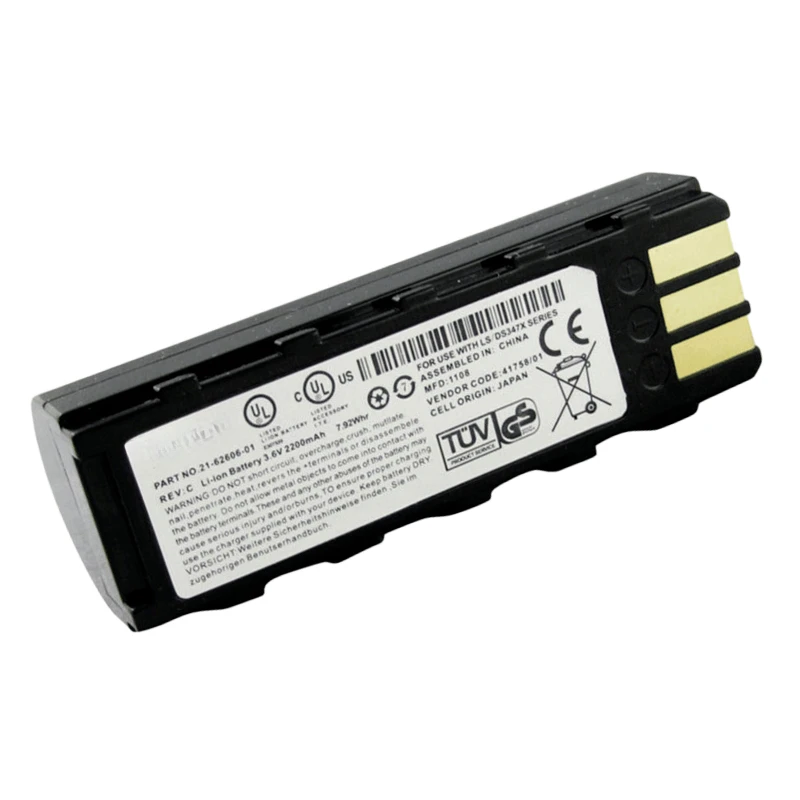 For Symbol LS3478 LS3578 DS3478 DS3578 Scanner 21-62606-01 Battery