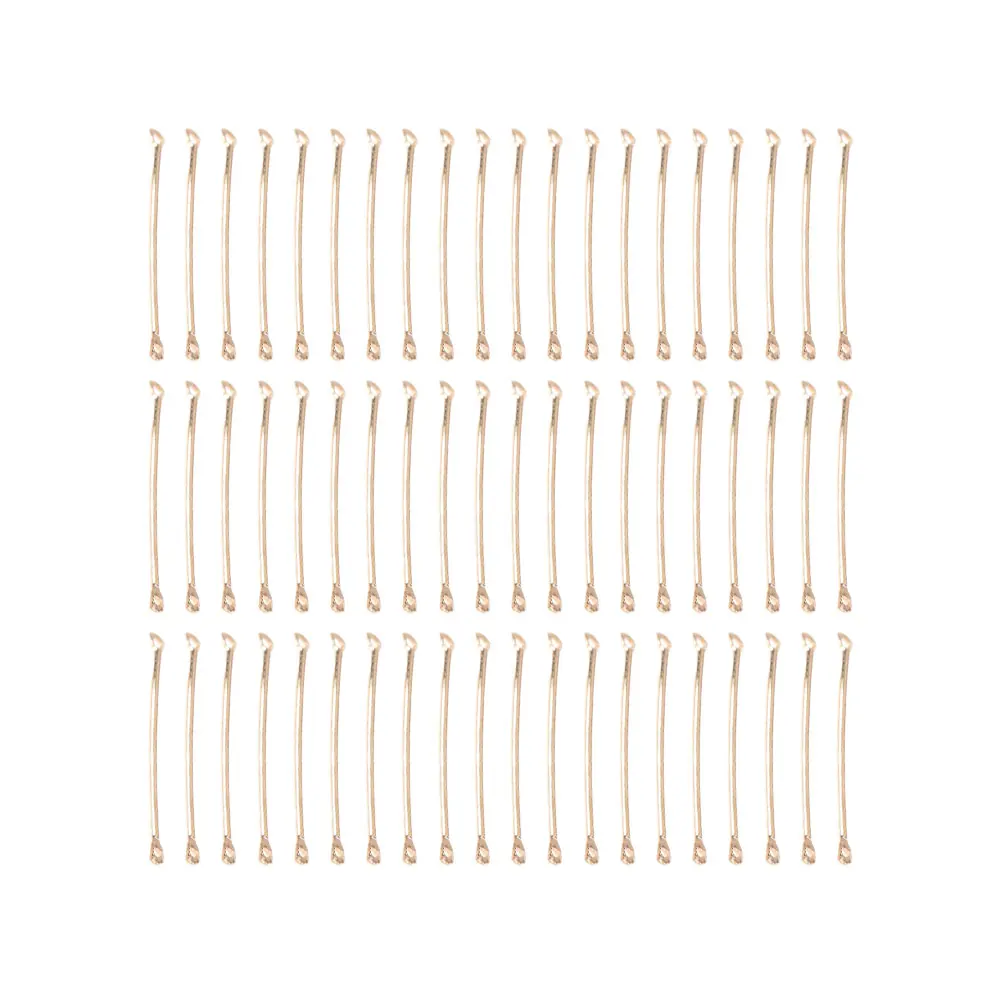 

200 Pcs Earring Accessories Golden Jewelry Parts Lightweight Handmade Supplies Smooth Non Damaging Eardrop for