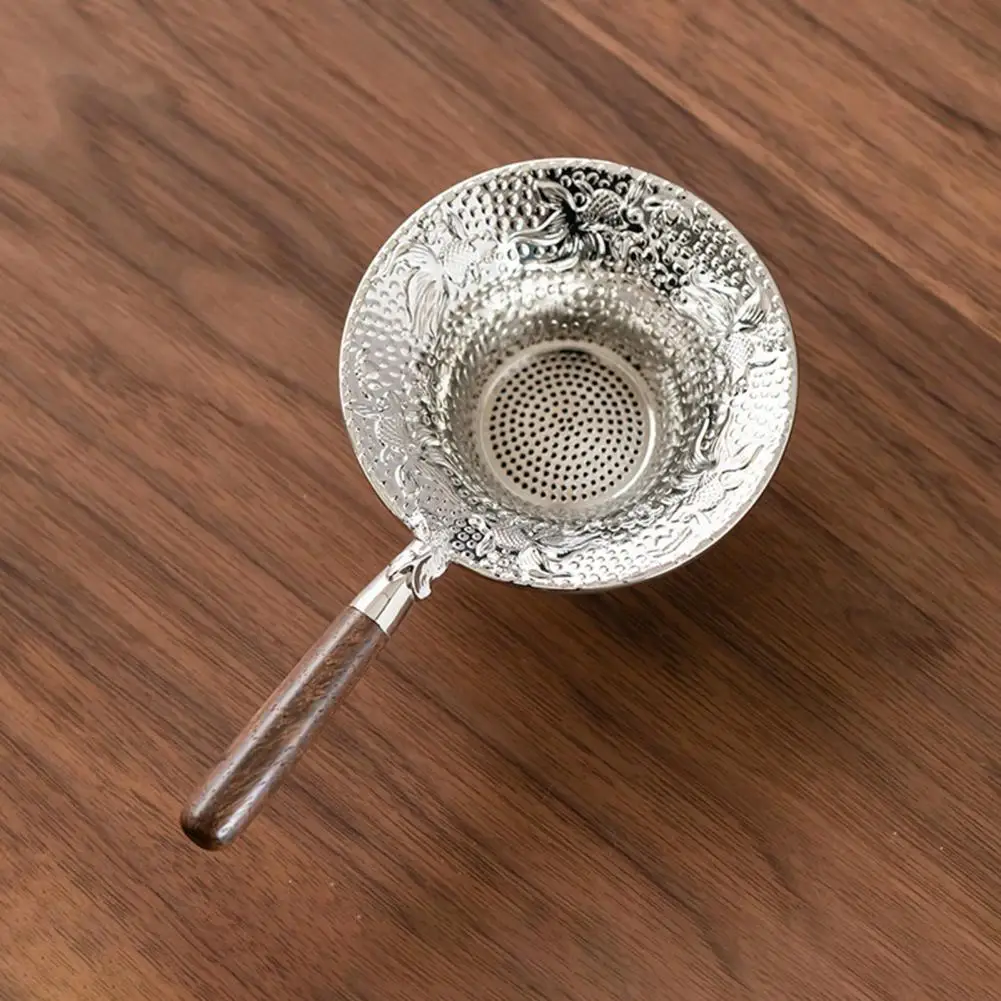 Easy Clean Tea Filter Tea Infuser with Fine Mesh Filter Reusable Loose Leaf Tea Strainer Elegant Fish Design Diffuser for Cup