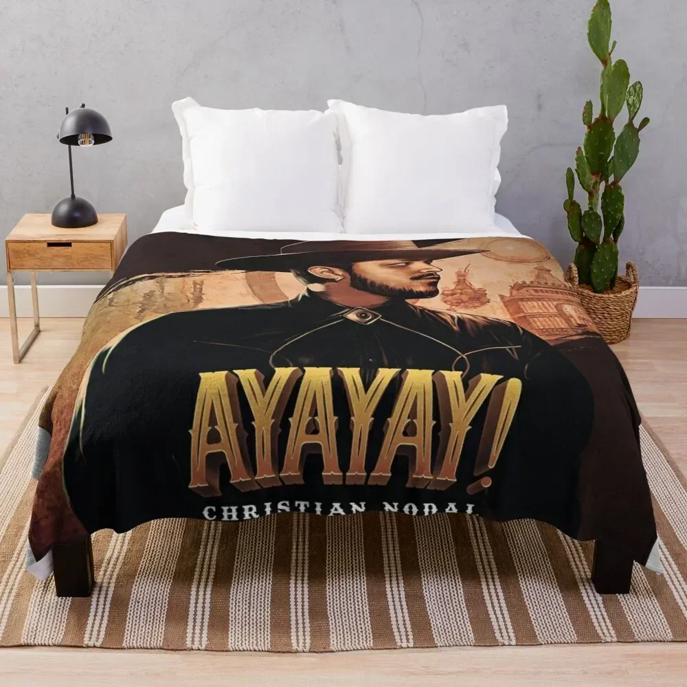 Christian Nodal Throw Blanket