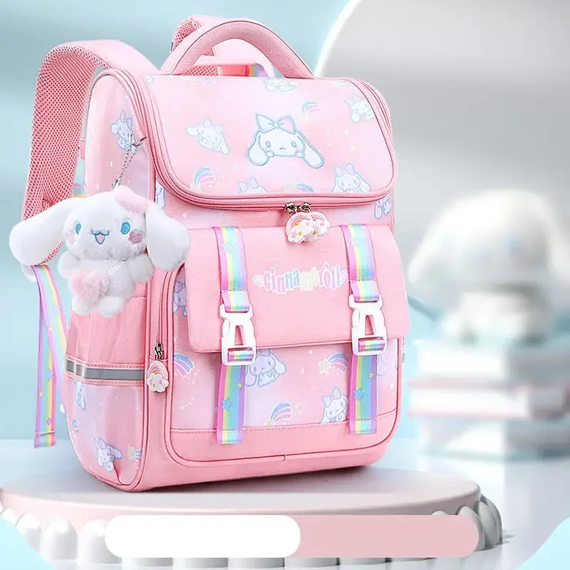 Sanrioed Cinnamoroll Anime urocza duża pojemność plecak dla dzieci tornistrów kreskówkowa torba na ramię prezent dla przyjaciela podróży ucznia