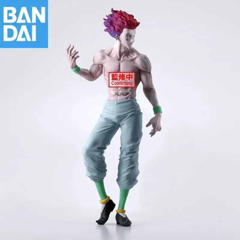 Bandai Namco Banpresto Hunter Hunter Grandista Hisoka Pvc 28Cm Anime Figures Toys Model Desktop Ornament Gift In Stock Genuine
