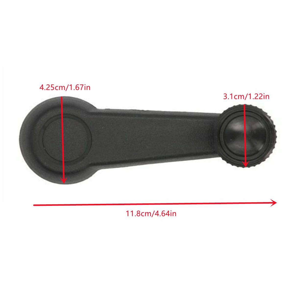For VW For GOLF 1974-1984 JETTA 1978-1992 Window Winder Handle Crank 321 837 581 321837581