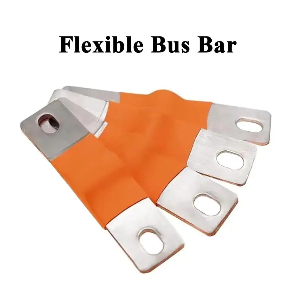 New 230Ah 280Ah Battery Cells Connector 2mm M6 Posts Straps Flexible Busbar Copper Busbar