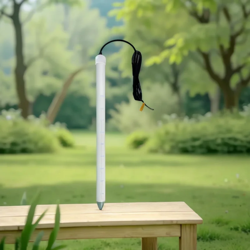 Integrated Deep Soil Temperature Humidity Meter PVC Plastic Tube Multi-depth Soil Moisture Sensor