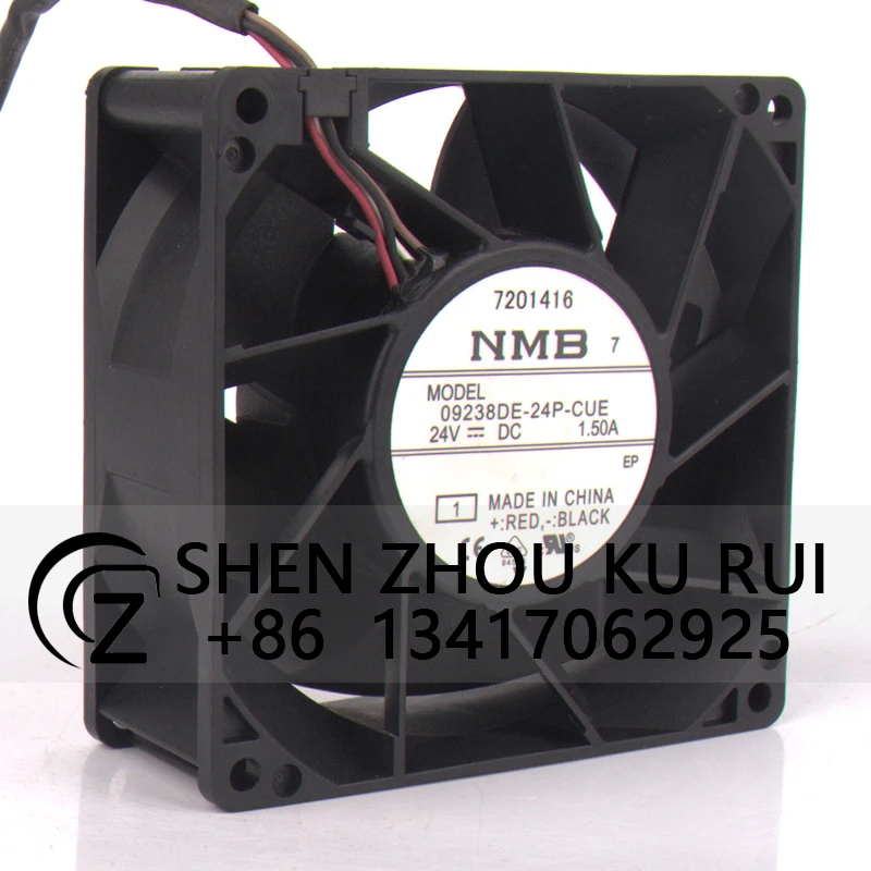 Original NMB 09238DE-24P-CUE 24V 1.50A 9CM 9038 waterproof inverter cooling fan