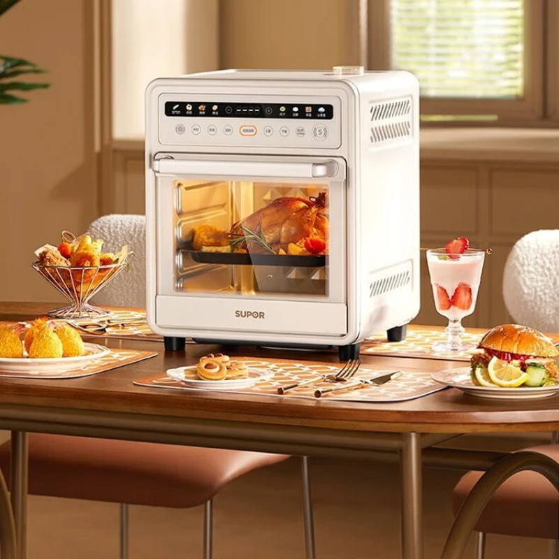 Supor Oven Household Small Air Fryer All-in-one Intelligent Multi-Function Steam Tender Fryer 2025