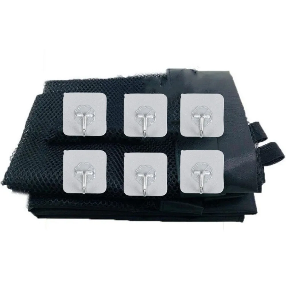 

Pet Accessories Guard Pet Dog Barrier Fences Barrier Folding Pets Isolated Network Black with Hook Pet Safety Enclosure Balcony