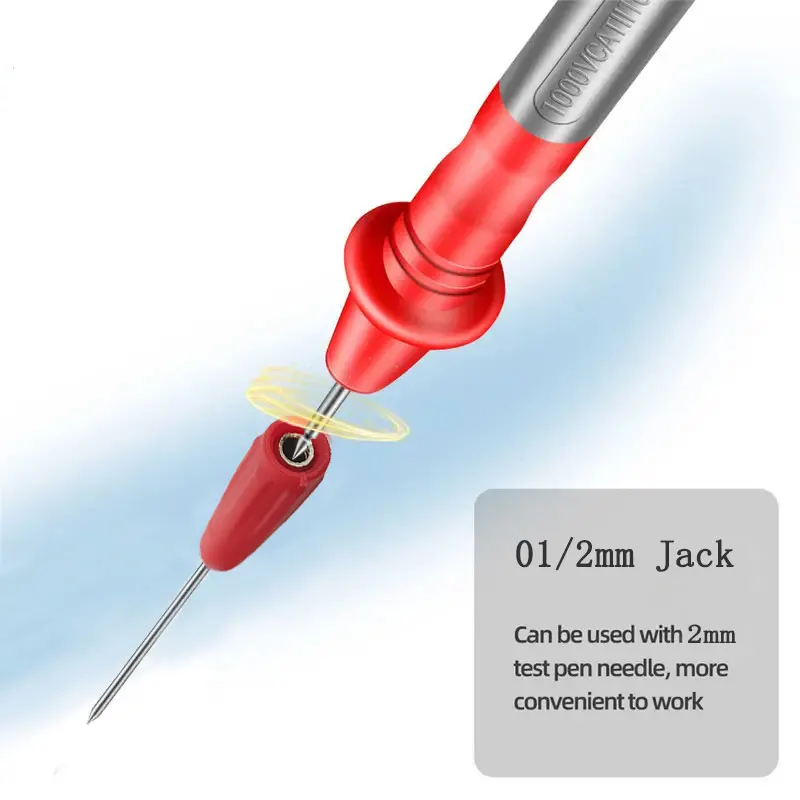 Back Probe Instrument Parts Accessories Test Probe Multimeter 2Mm Interface Very Diameter 0.7mm Fine Tester Puncture Puncture