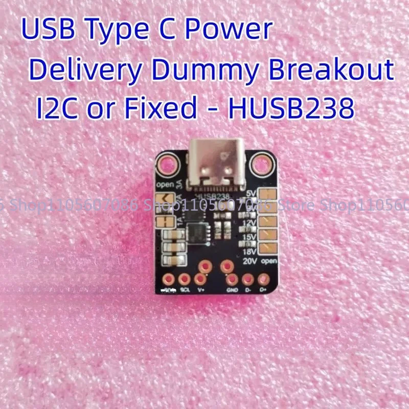 For 5807  USB C I2c HUSB238 PD Power Delivery Dummy
