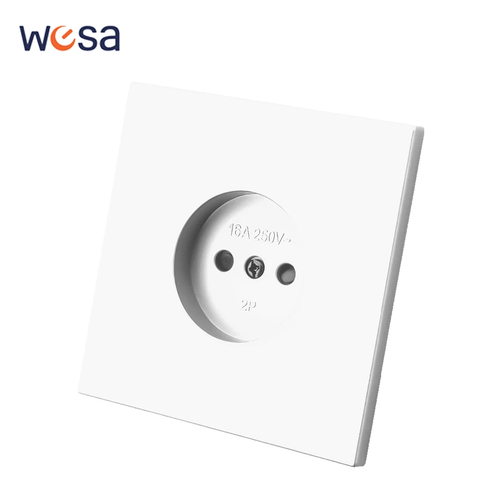 

Огнестойкие вилки для чувствительности кожи, розетка 250 В, розетки, не наземная краска, пластик, стандарт ЕС, встроенная настенная панель переменного тока, классическая