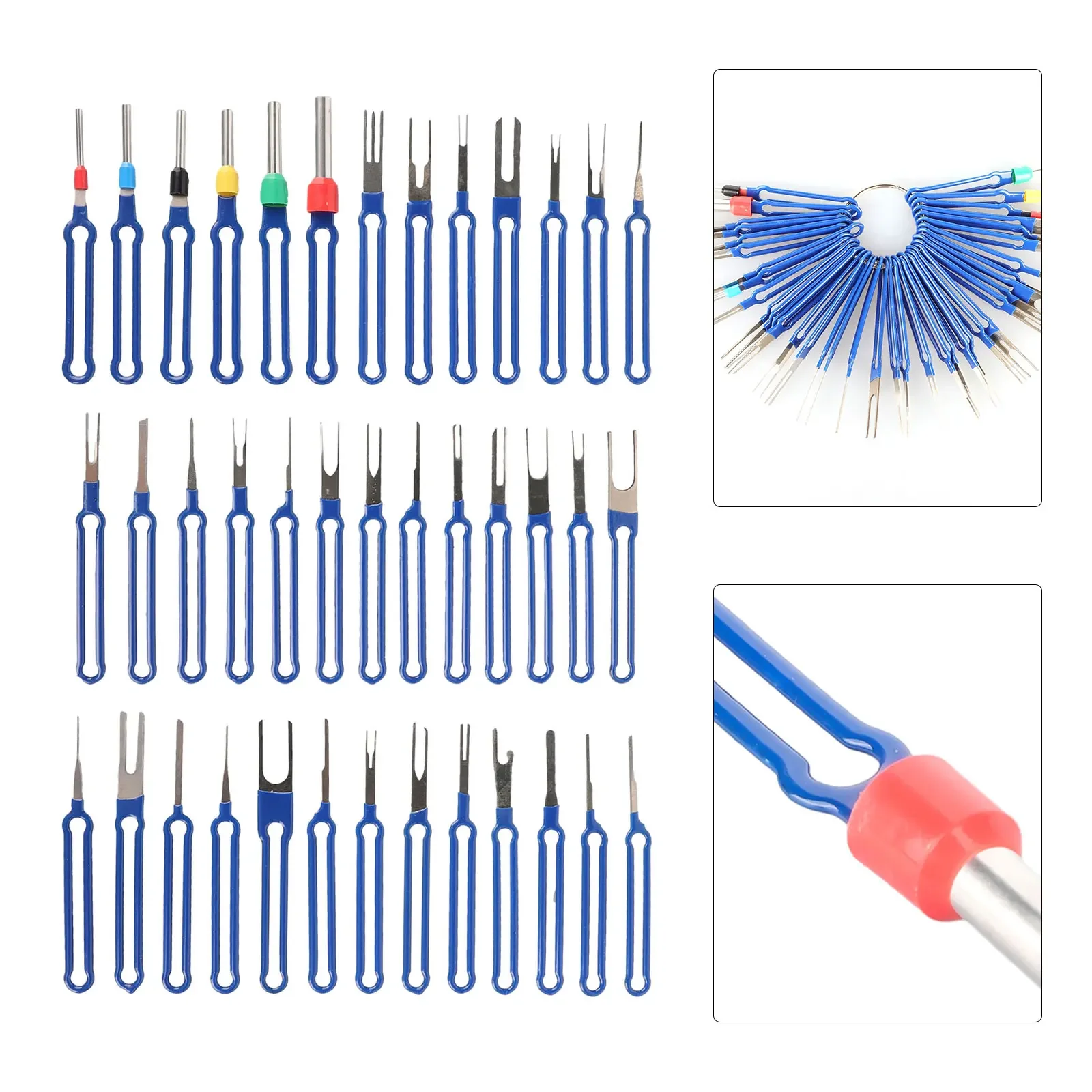 36Pcs Electrical Connector Terminal Removal Tool Kit Car Electric Pin Remover Wire Extractor Tool Set Automotive Repair Tools