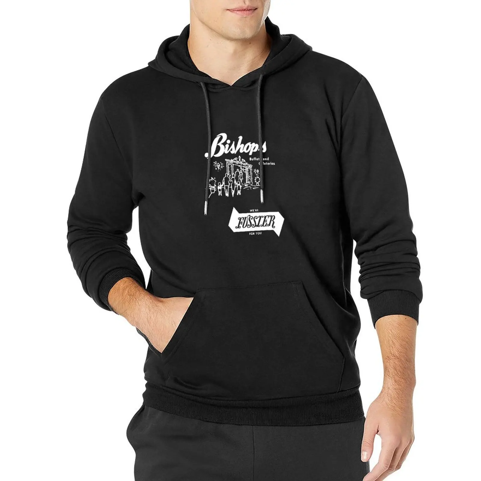 

Bishops Buffet Pullover Hoodie men's coat men clothes korean style clothes aesthetic clothing new hoodies and sweatshirts