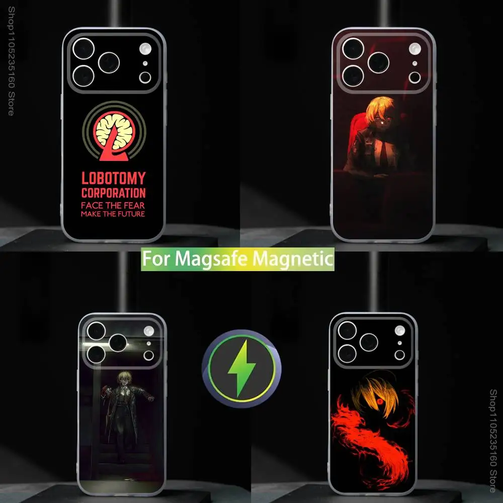 

Game L-Limbus C-Company Phone Case For iPhone 17,16,15,14,13,12,11,Pro,Max,Plus,Mini,SE4,E Magnetic For Magsafe Wireless