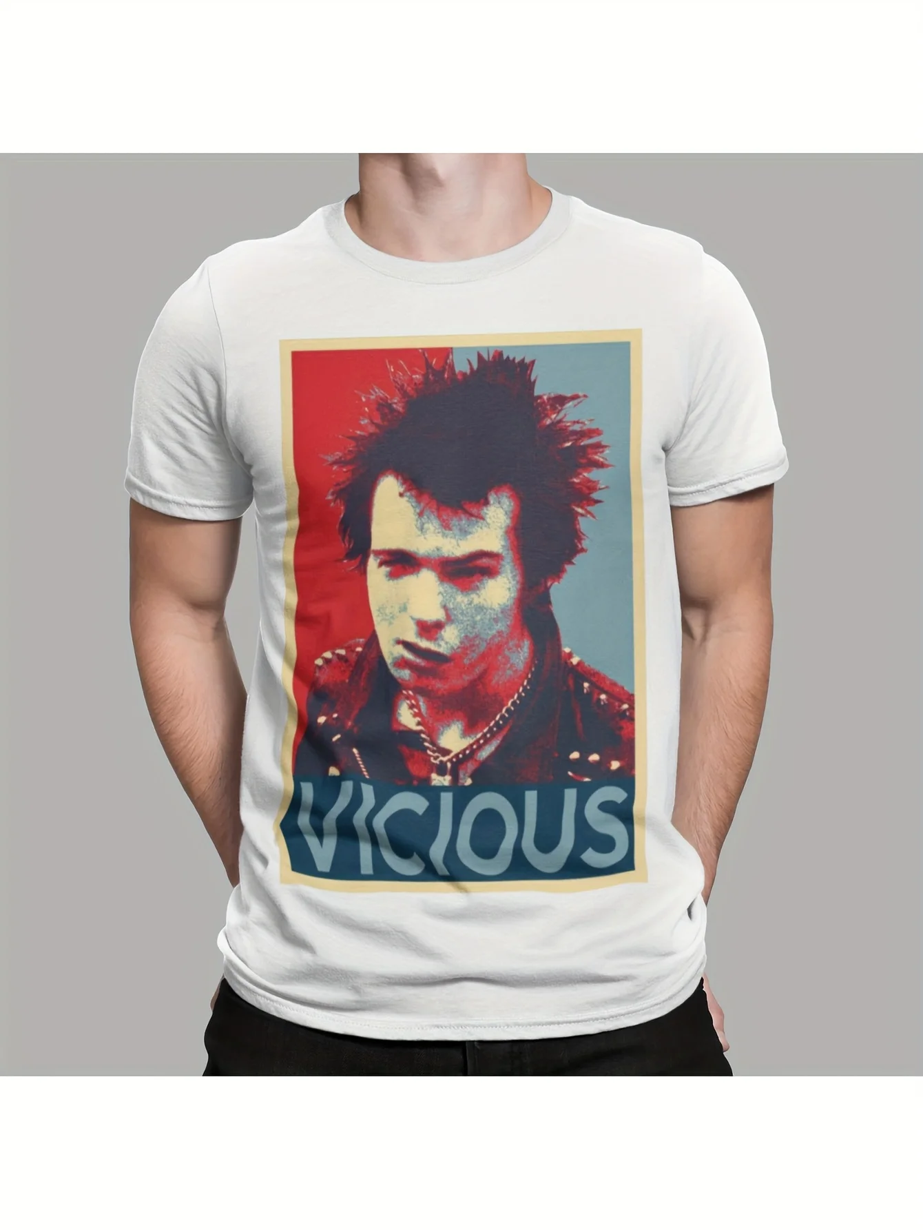 Sid Vicious Футболка Punk Sex 70s 80s London God Save The Queen Футболка Спортивная одежда Мужчины Kawaii Подарки Мужская футболка Мужчины 2025