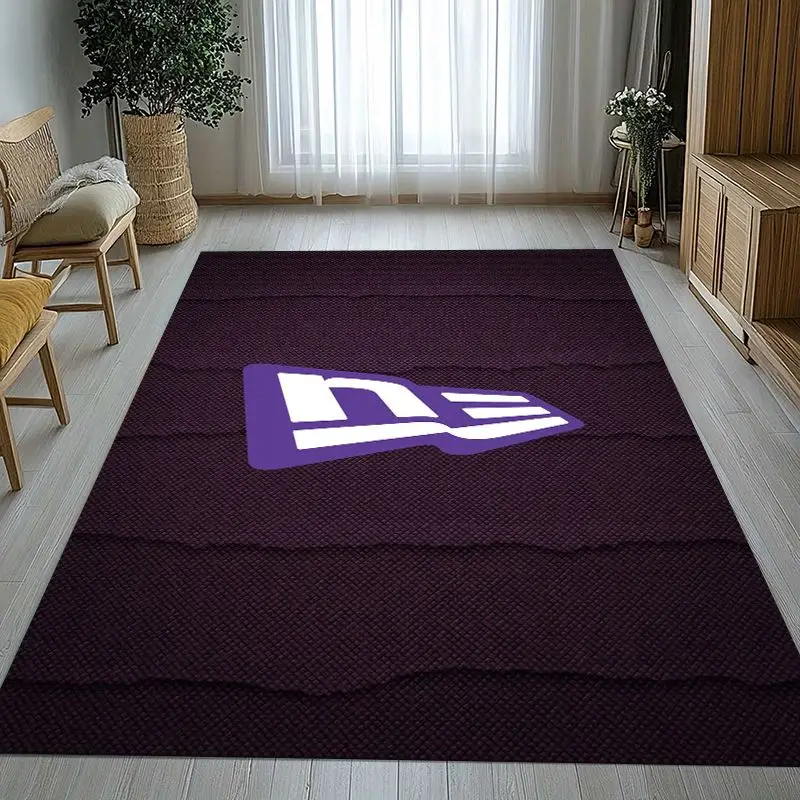 Fishion NewS E-Era Baseball Sign Area Rug,Soft Non-Slip Carpet Mat for Living Room Bedroom Playroom,Sofa Floor Rug,Home Decor