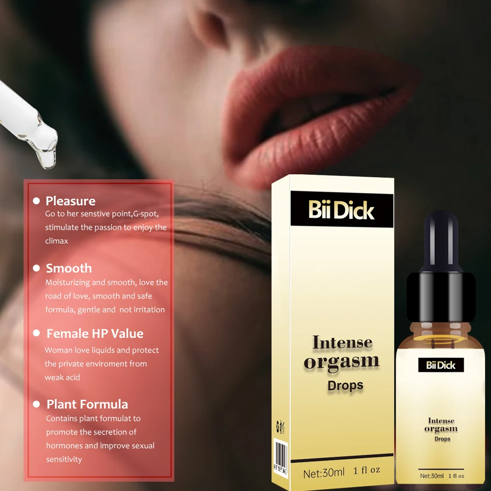 30ml  Female Fast Orgasm Drops Libido Enhancer Sex Tight Vagina Stimulant Intense Sex Drop Exciter Women Strong Enhance Climax