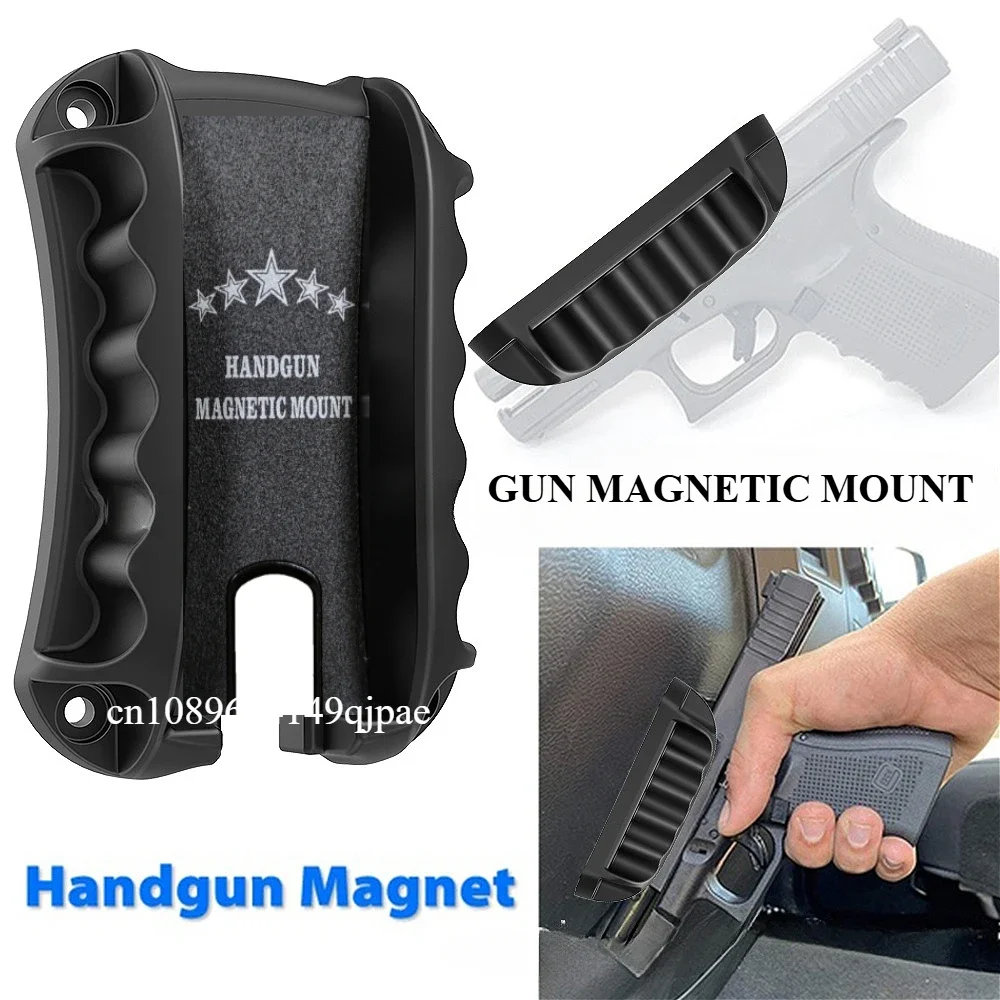 Tactical Magnetic Gun Mount Quick Draw Gun Magnet Handgun Pistol Holster for Glock G17 G19 G22 G34 G43X M1911 USP Accessories