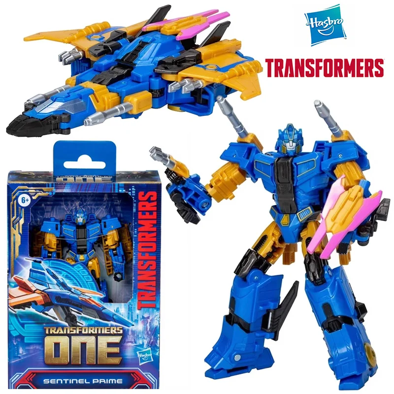 

Hasbro Transformers One Sentinel Prime 12 см Deluxe Class аниме оригинальная фигурка модель игрушка подарок на день рождения коллекция