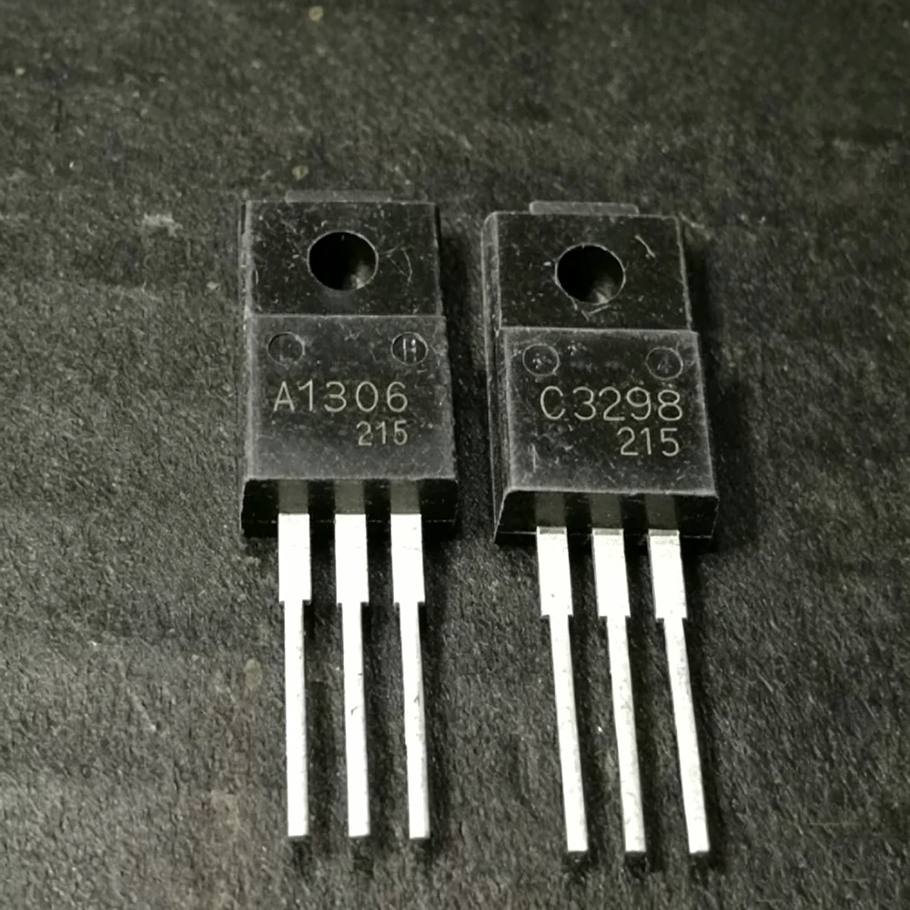 C3298 A1306 1pair ( 5pcs/lot 2SC3298 + 5pcs/lot 2SA1306 ) TO-220F In Stock 2pcs/lot