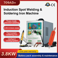 SUNKKO 709AD+ Spot Welder 3.2KW Automatic Pulse Spot Welding Machine Constant Temperature Soldering Iron Pen For Lithium Battery