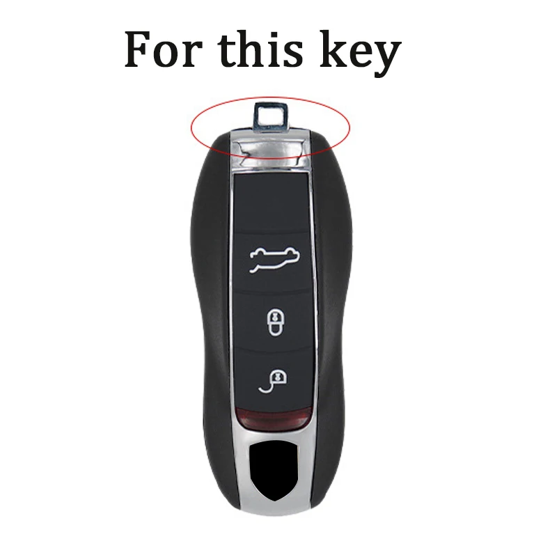 Para Porsche Cayenne 958 Macan 911 Panamera 996 991 Boxster 987 997 2019 2020 TPU funda para llave de coche accesorios de carcasa para llave