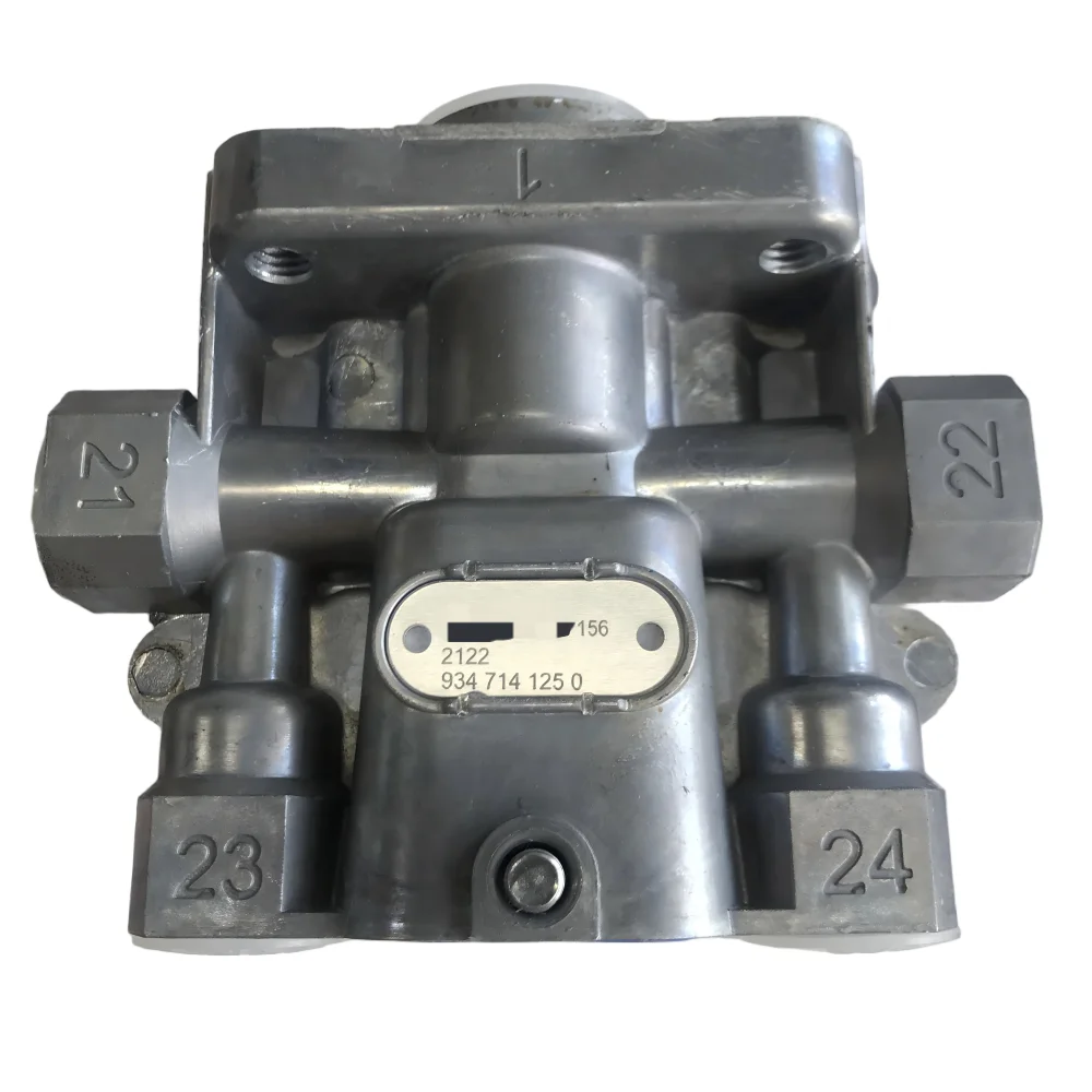 

Quadruple Protection Valve 9347141250 Four-Circuit Protection Truck Brake Valve with 4-Way for 9347141250