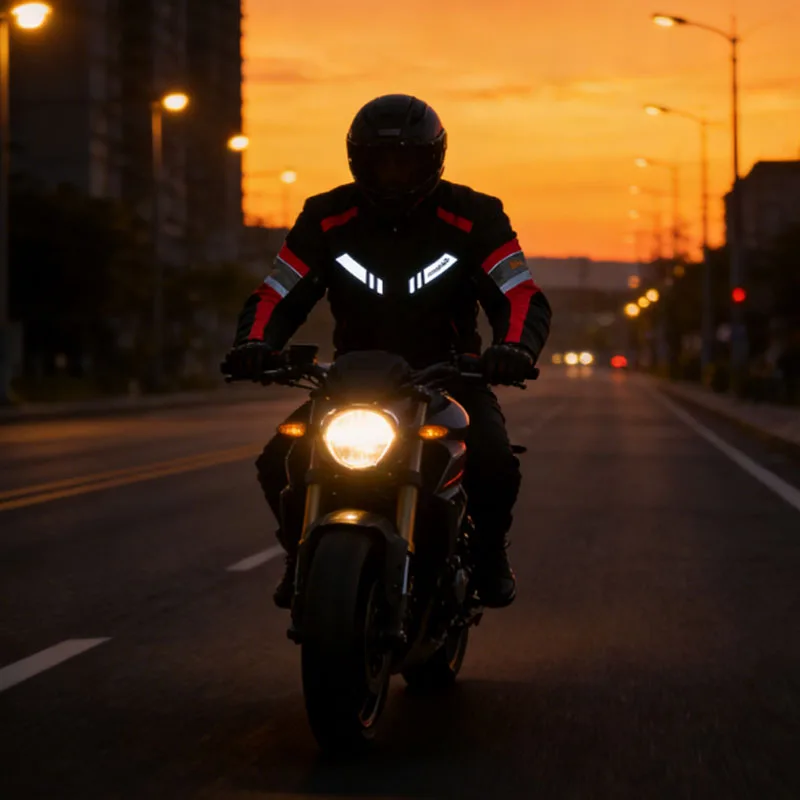 Waterproof Warm Motorcycle Armor Jacket Reflective Strips Thermal Liner CE Protector Winter Riding Gear Clothes for Men Women