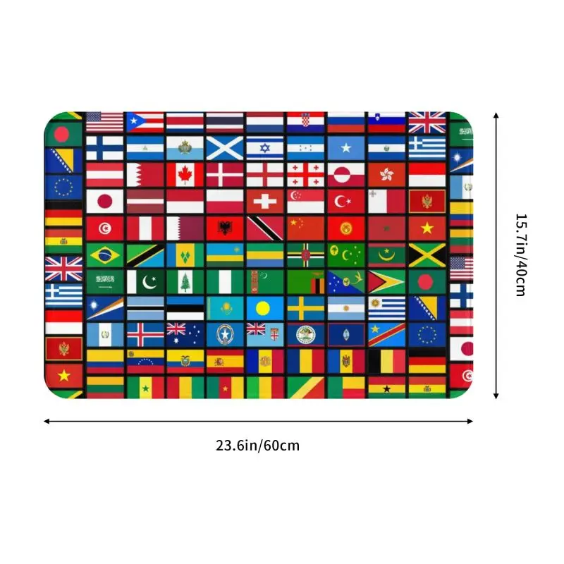 More Then 90 Flags Of The Countries Of The World Front Door Floor Entrance Mat Outdoor Bathroom Doormat Living Room Carpet Rug