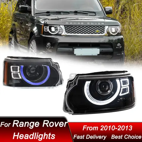6 best sales range rover headlight - №2