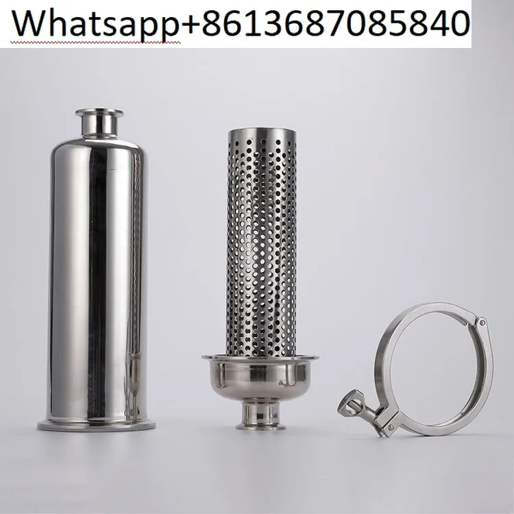 

C2-00017 Sanitary Pipeline Filter, Stainless Steel Straight-Through , Quick Install 304 Screen, 100 Mesh