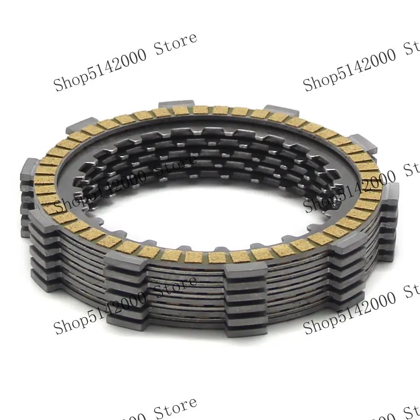 Clutch Friction Disc Plate For Honda CRM125R NSR125F NSR125R NSR125RR  OEM:22201-ML4-610 5  22202-ML4-611 1  22321-KR1-760 5 1.5