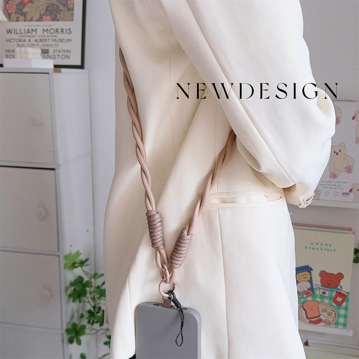 1 шт., нейлоновый ремешок для  – обзор и цена Crossbody Lanyard Neck Strap Case