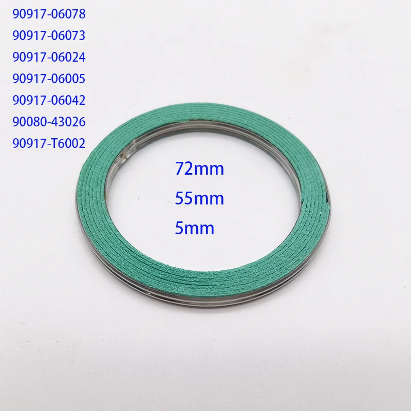 FOR TOYOTA LEXUS Camry RAV4 Alphard Previa AVENSIS Vellfire ES GS IS LC LS LX NX RX SC EXHAUST GASKET OEM 90917-06078