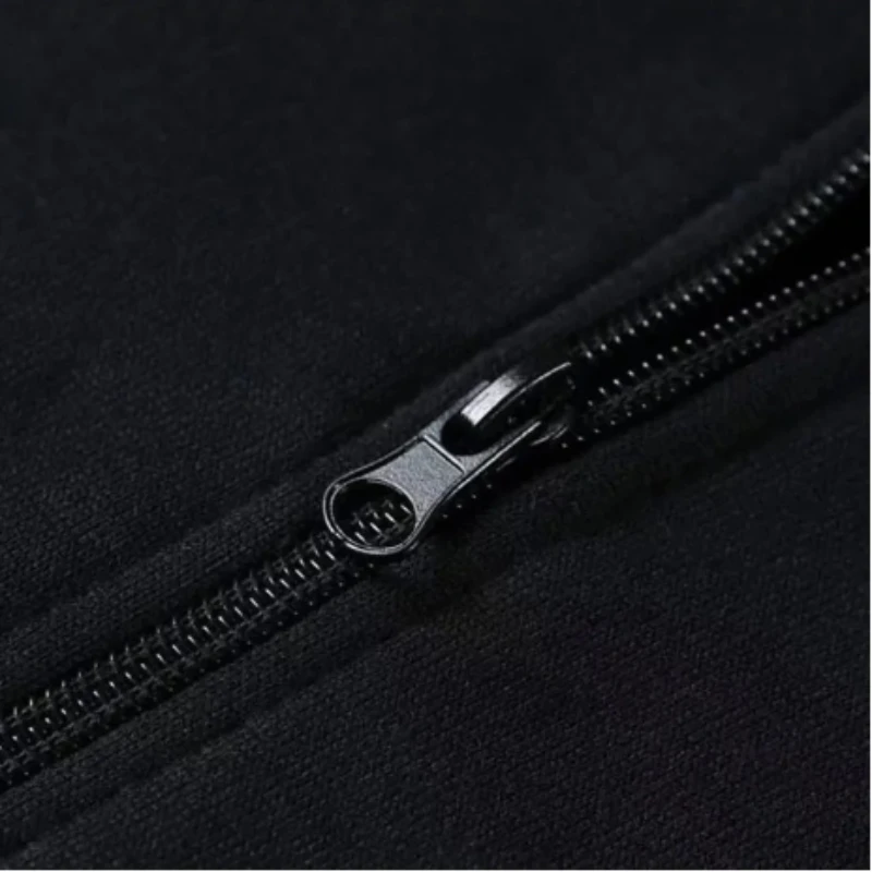 ملابس للرجال أنيمي شيطان القاتل دوما قلنسوة بسحاب الرجال الخريف الشتاء Harajuku الهيب هوب Y2K البلوز القمم البلوز سترة معطف #5