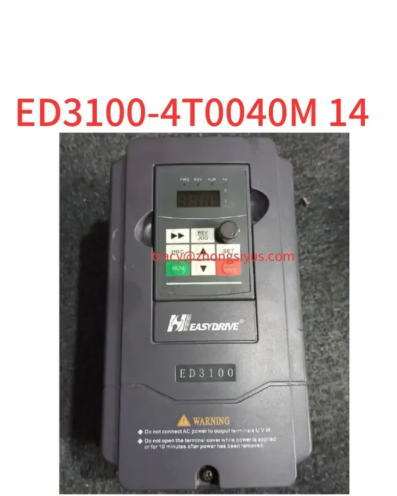 

Used frequency converter ED3100-4T0040M 14 ,4KW, function package