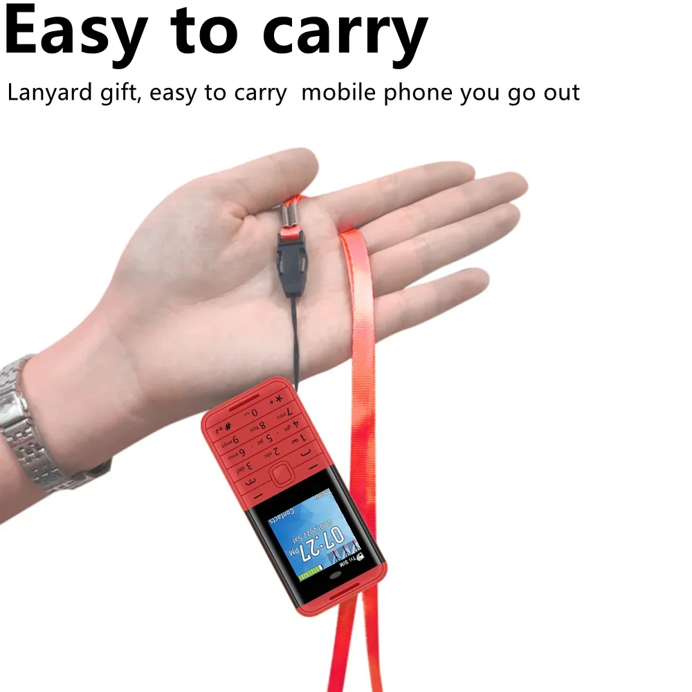 SERVO Mini Button Mobile Phone 3 SIM 3 Standby Bluetooth Dial Speed Dial Magic Voice FM Radio Low Radiation Pocket Feature Phone