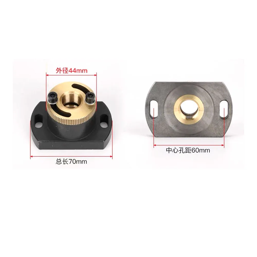 WEDM Complete Ball Screw and Nut OD20*1*416*17mm for Wire Cutting Machine