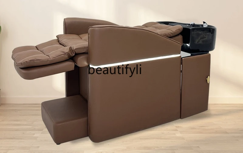 

Multifunctional Shampoo Bed Barber Shop Head Treatment Bed Water Circulation Shampoo Bed Hidden,