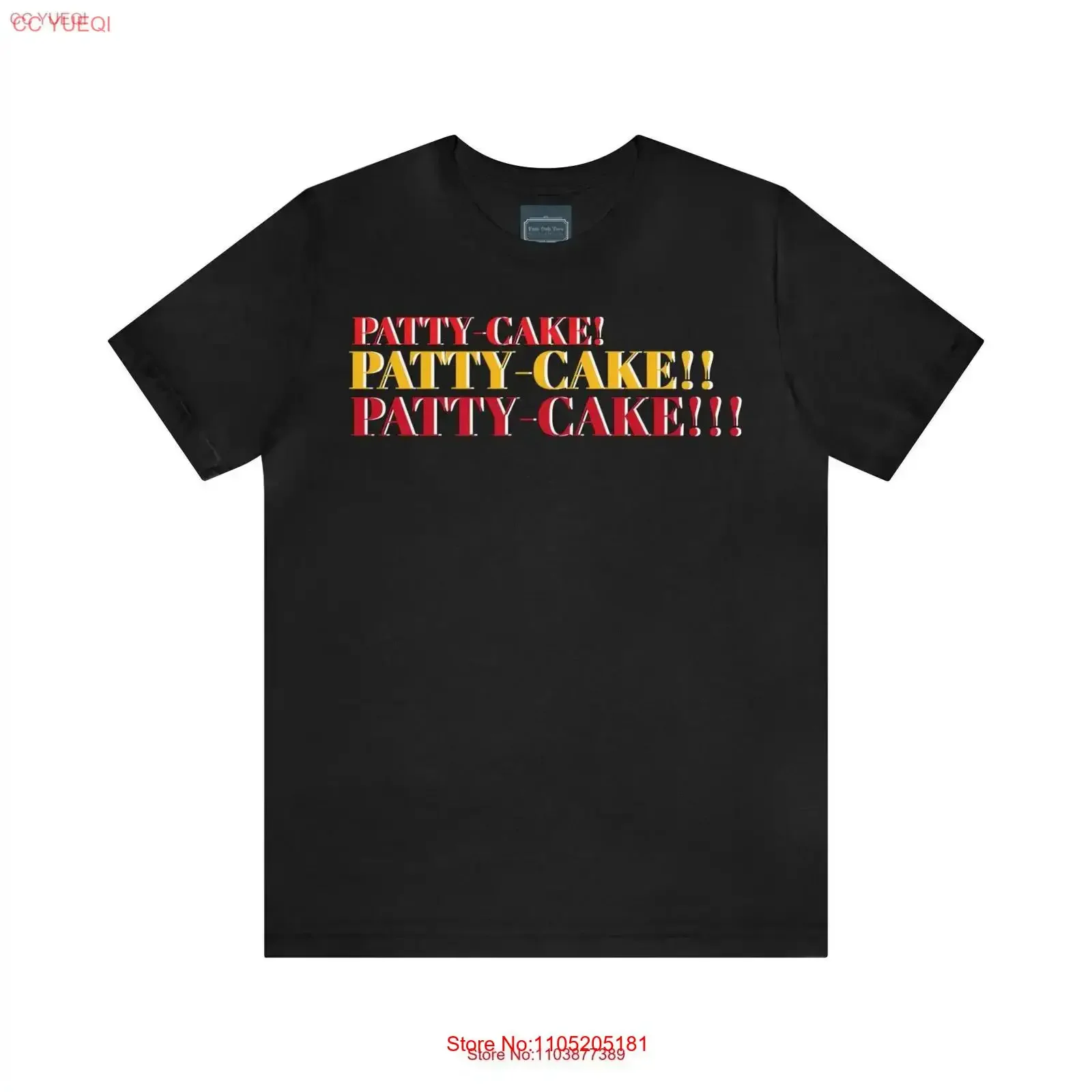 Jersey T Shirt Who framed Roger Rabbit movie quote Patty Cake vintage Washed fashion Slightly Casual Soft streetwear Unisex