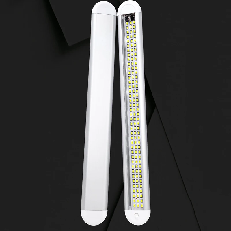 1PC/2PCS/4PCS High Brightness vehicle Interior Light with Switch 12V-80V Universal Reading Lamp For RV Box Truck Camper Van Boat