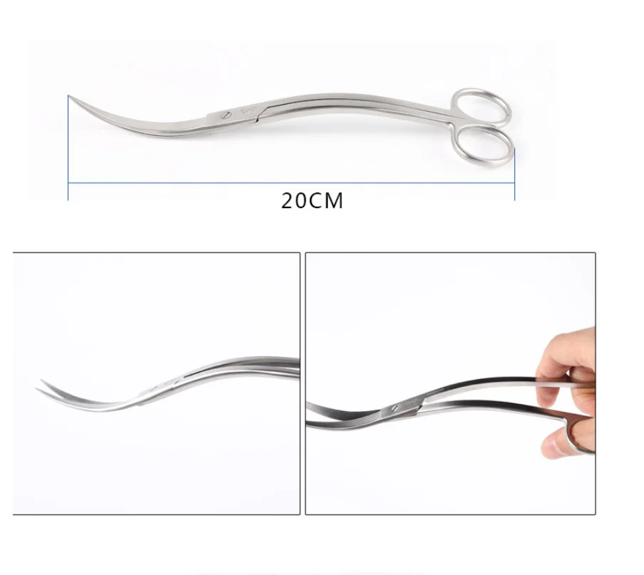 Hot Aquarium Cleaning Tool VIV Aquatic Stainless Steel Plant Scissors Cleaning Tool ADA Quality Aquarium Aquatic Tools